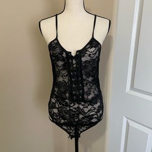 XL Shein Bodysuit/Teddy